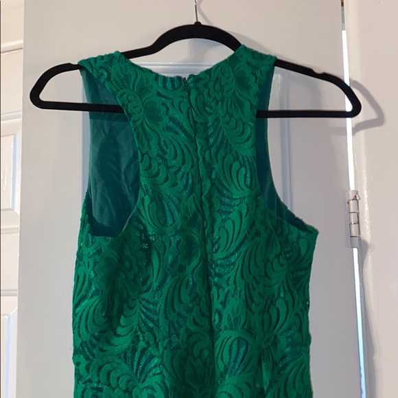 Green Icone Lace Cocktail Dress! - Picture 5 of 5